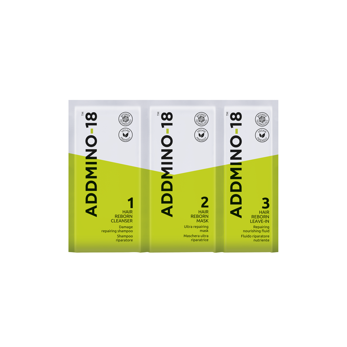ADDMINO-18 Try Out Sachets 10ml+10ml+5ml